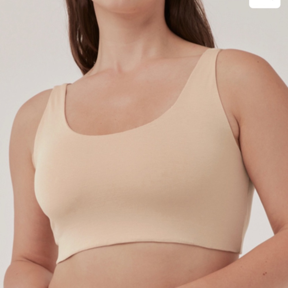 PACT Double Scoop Longline Bra